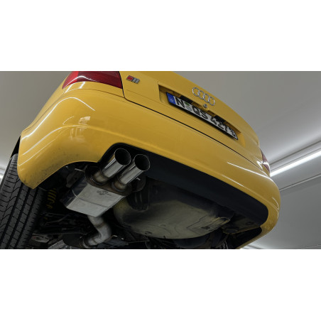 Audi S4 B5 Silenziatore posteriore – 2x80 Tipo 10 (Cod. F-AU060152-010)