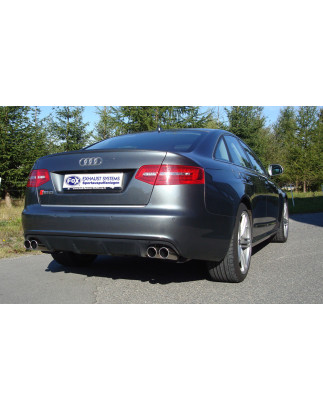 Audi RS6 4F Silenziatore posteriore destra e sinistra – 2x80 Tipo 16 destra e sinistral (Cod. F-AU