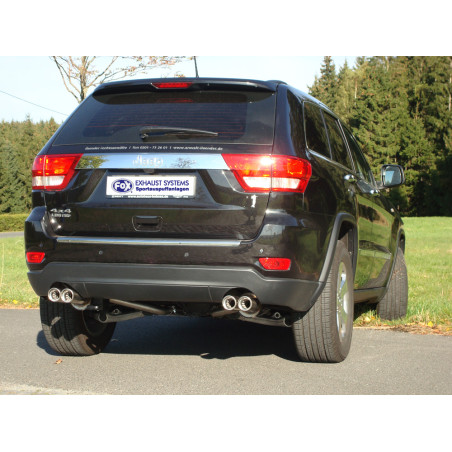 Jeep Grand Cherokee WK – 3,6l Silenziatore posteriore destra e sinistra – 2x (Cod. F-JE023003-15