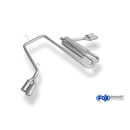 VW Amarok 4x4 Silenziatore uscita posteriore laterally destra and sinistra o (Cod. F-VW210011-052)