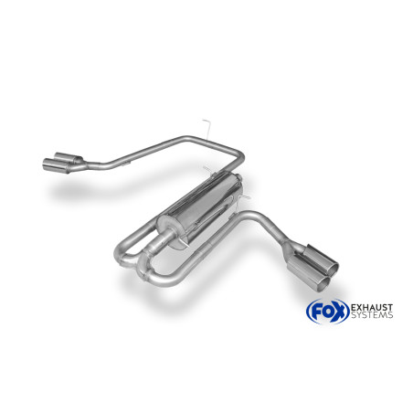 VW Amarok 4x4 Silenziatore uscita posteriore laterally destra and sinistra o (Cod. F-VW210011-052)