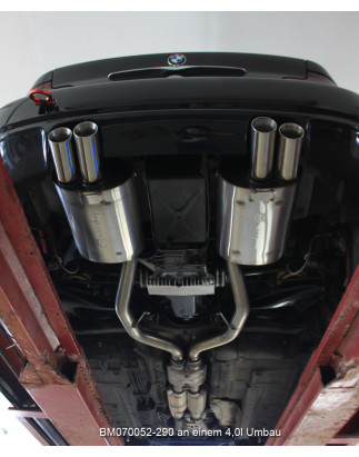 BMW Z3 M Silenziatore posteriore destra e sinistra – 2x80 Tipo 25 destra e sinistra (Cod. F-BM0700