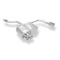 BMW Z4 E85 Silenziatore posteriore con uscite destra e sinistra incl. y-connection (Cod. F-BM080014-