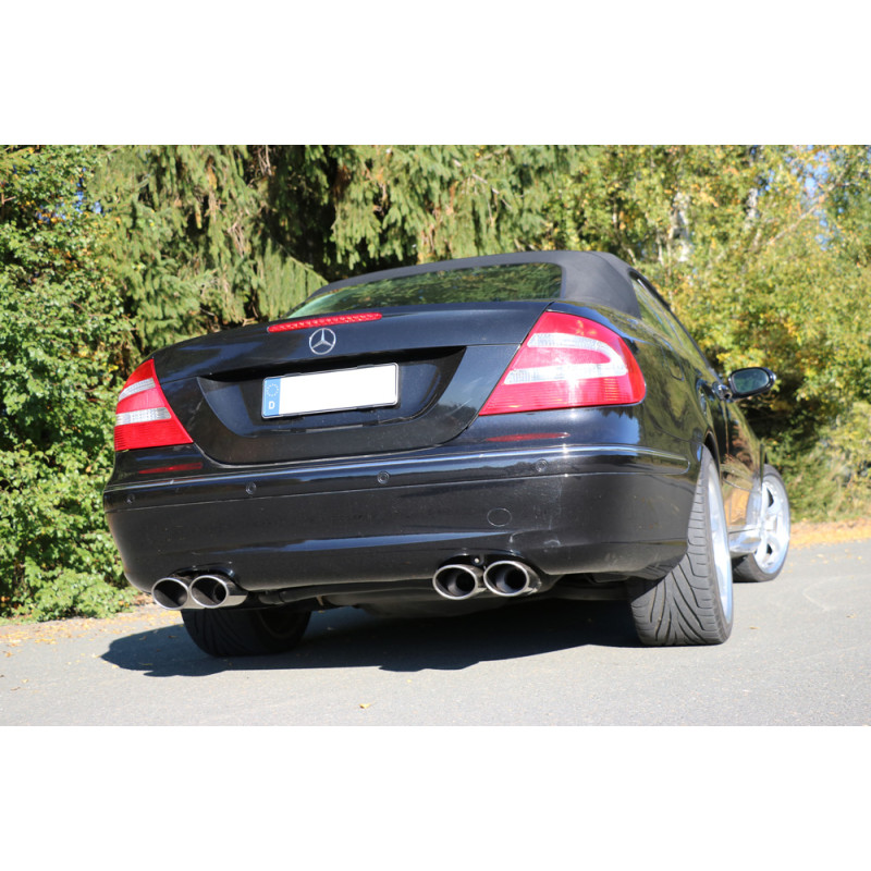 Mercedes CLK Tipo 209 cabrio & coupé Silenziatore uscita posteriore destroh (Cod. F-MB121004-348)