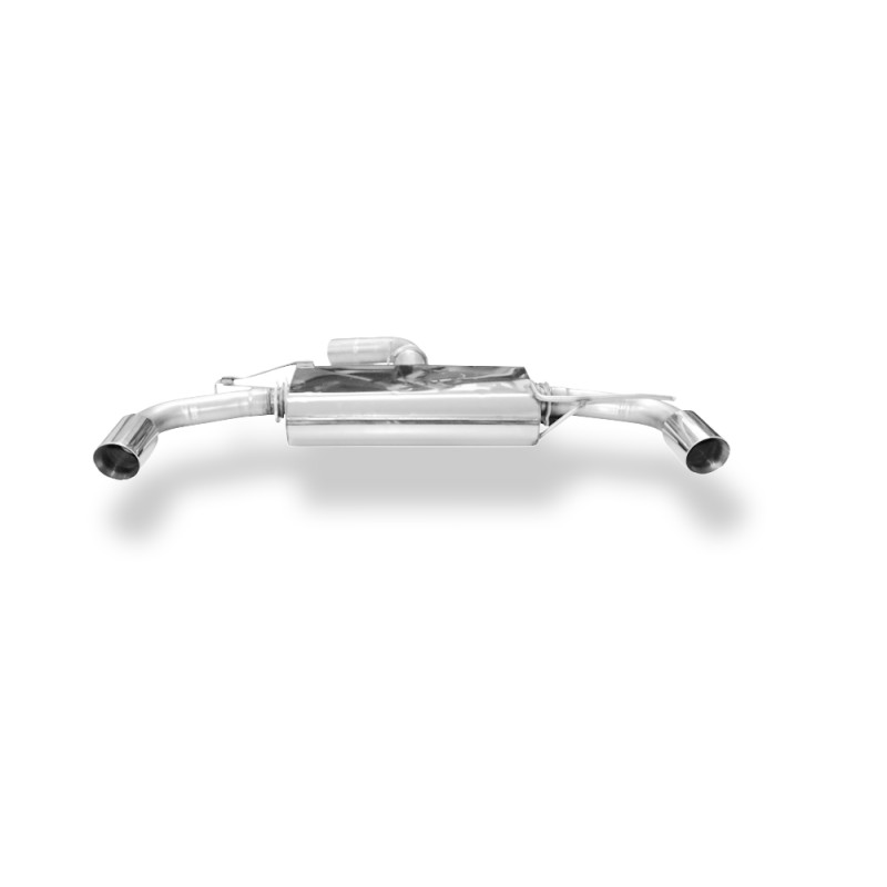 Audi TT FV3 quattro Silenziatore posteriore destra e sinistra – 1x100 Tipo 2 (Cod. F-AU092005-293)