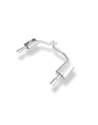 Audi A8 Tipo 4H Silenziatore posteriore destra e sinistra – 1x100 Tipo 16 ri (Cod. F-AU082003-133)