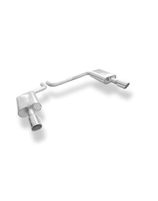Audi A8 Tipo 4H Silenziatore posteriore destra e sinistra – 1x100 Tipo 16 ri (Cod. F-AU082003-133)