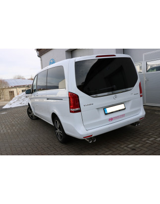 Mercedes V-Klasse W447 Silenziatore uscita posteriore destra e sinistra (Cod. F-MB082006-028)