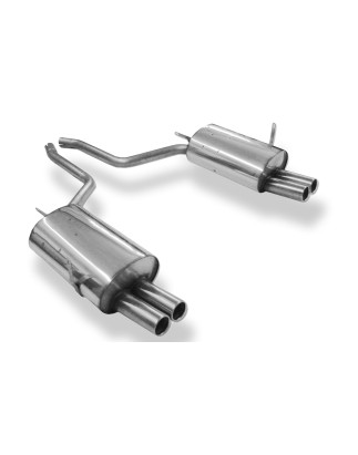 BMW E38 730i/ 735i/ 740i Silenziatore posteriore destra e sinistra – 2x76 ty (Cod. F-BM041054-068)