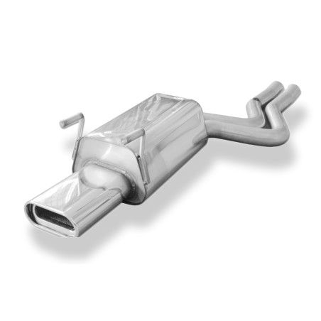Mercedes S-Class W140/ C140 Silenziatore posteriore – 160x80 Tipo 53 (Cod. F-MB072002-597)