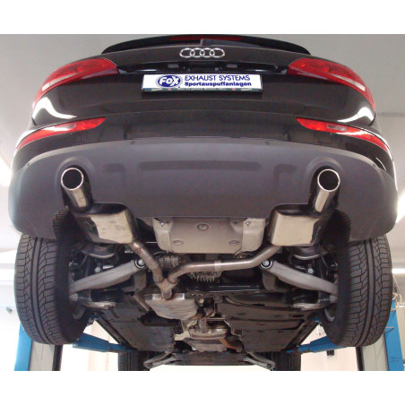 Audi Q5 – 2,0l Silenziatore posteriore destra e sinistra – 1x90 Tipo 16 con uscite destra e sini
