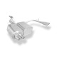 BMW Z4 E85 Silenziatore posteriore con uscite destra e sinistra incl. y-connection (Cod. F-BM080014-
