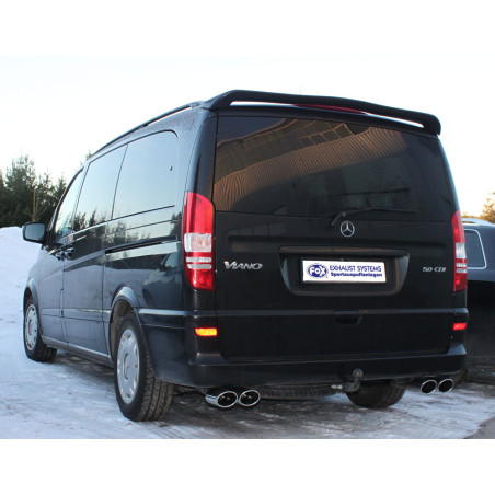Mercedes Vito/ Viano – W639 (tranne Compact) Silenziatore posteriore (Cod. F-MB081006-348)