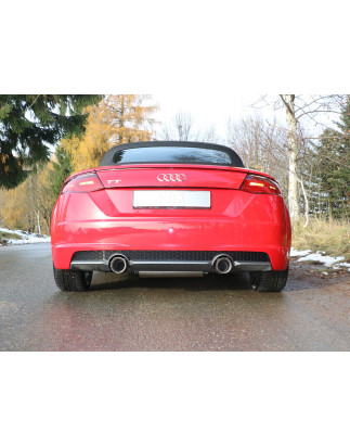 Audi TT FV3 2-ruotas drive 132/169kW Silenziatore posteriore destra e sinistra (Cod. F-AU092015-293)