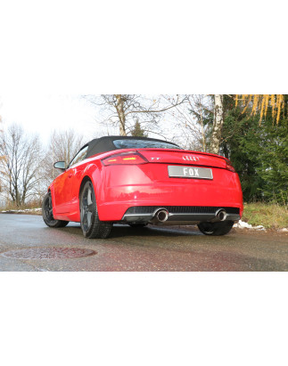 Audi TT FV3 2-ruotas drive 132/169kW Silenziatore posteriore destra e sinistra (Cod. F-AU092015-293)