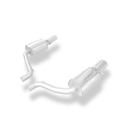 Audi RS6 4F Silenziatore posteriore destra e sinistra – 140x90 Tipo 32 destra (Cod. F-AU072044-351