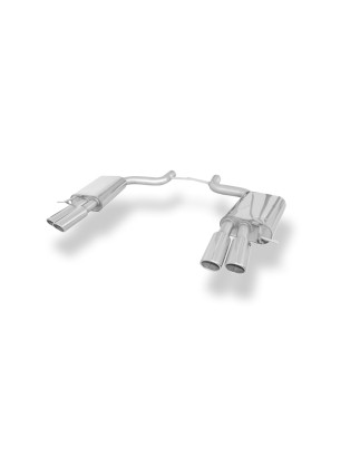 Audi A8 Tipo 4E – S8-Optik Silenziatore posteriore destra e sinistra Ø70mm - (Cod. F-AU081004-344