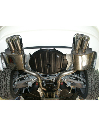 Audi A8 Tipo 4E Silenziatore posteriore destra e sinistra Ø70mm – 2x80 Tipo 1 (Cod. F-AU081004-15