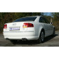 Audi A8 Tipo 4E Silenziatore posteriore destra e sinistra Ø70mm – 2x80 Tipo 1 (Cod. F-AU081004-15