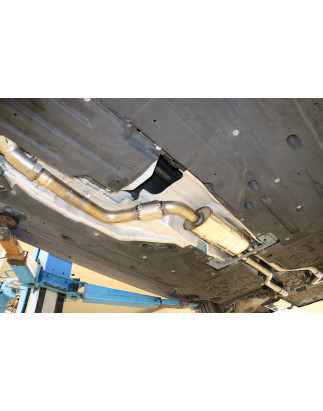 Jaguar XE Silenziatore anteriore (Cod. F-JA090010-VSD)