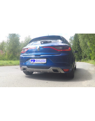 Renault Megane IV GT final and Silenziatore anteriore – 1x50 Tipo 10 (Cod. F-RE083003-001ANL)