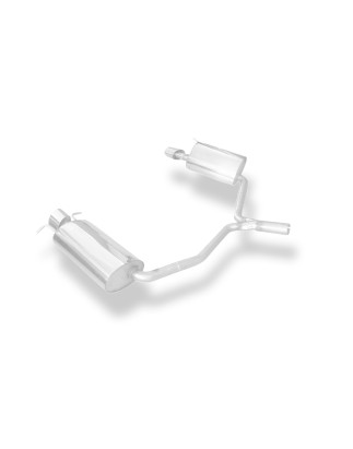 Mercedes C-Klasse 4 cilindri – W204/S204 Silenziatore posteriore con uscita destrah (Cod. F-MB0320
