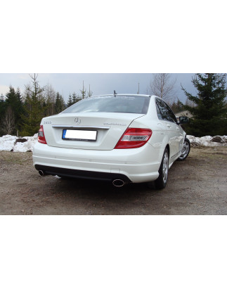 Mercedes C-Klasse 4 cilindri – W204/S204 Silenziatore posteriore con uscita destrah (Cod. F-MB0320