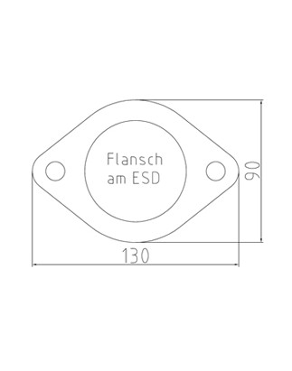 Ford Ranger dal 2011-08/2016 – Double Cap Silenziatore posteriore ex (Cod. F-FO121001-462)