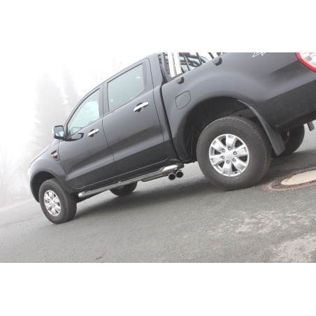 Ford Ranger dal 2011-08/2015 – Double Cap Silenziatore posteriore ex (Cod. F-FO121001-132)