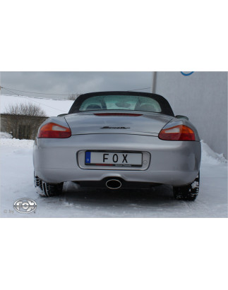 Porsche Boxster Tipo 986 Silenziatore posteriore – 140x90 Tipo 32 cen (Cod. F-PO090005-351)