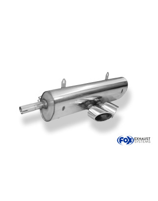 Porsche Boxster Tipo 986 Silenziatore posterioreenter – 2x115x85 (Cod. F-PO090005-462)