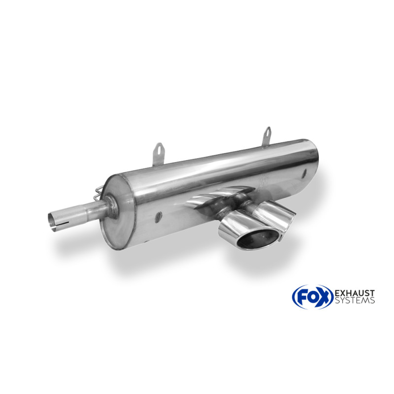 Porsche Boxster Tipo 986 Silenziatore posterioreenter – 2x115x85 (Cod. F-PO090005-462)