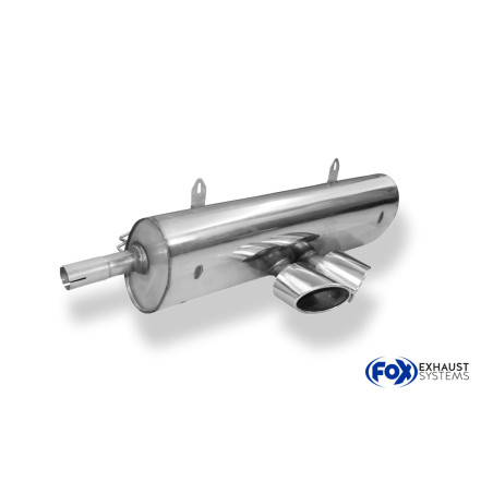 Porsche Boxster Tipo 986 Silenziatore posterioreenter – 2x115x85 (Cod. F-PO090005-462)