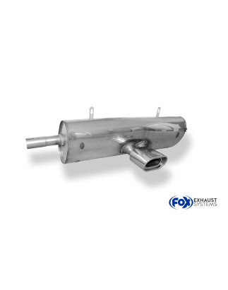 Porsche Boxster Tipo 986 Silenziatore posteriore – 135x80 Tipo 53 cen (Cod. F-PO090005-593)