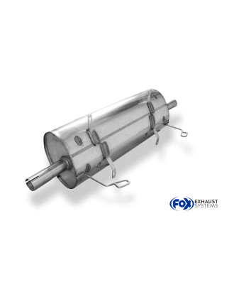 Porsche Boxster Tipo 986 Silenziatore posteriore – 135x80 Tipo 53 cen (Cod. F-PO090005-593)