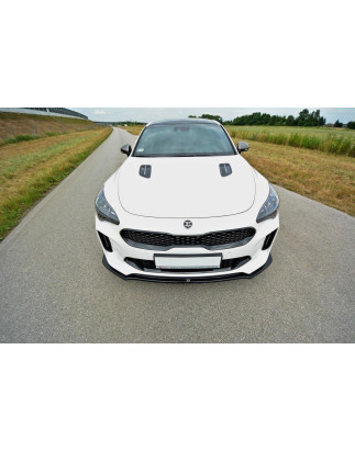 SPLITTER ANTERIORE V.2 Kia Stinger GT / GT-Line / Standard Mk1 (Cod. M-KI-ST-1-GT-FD2G)