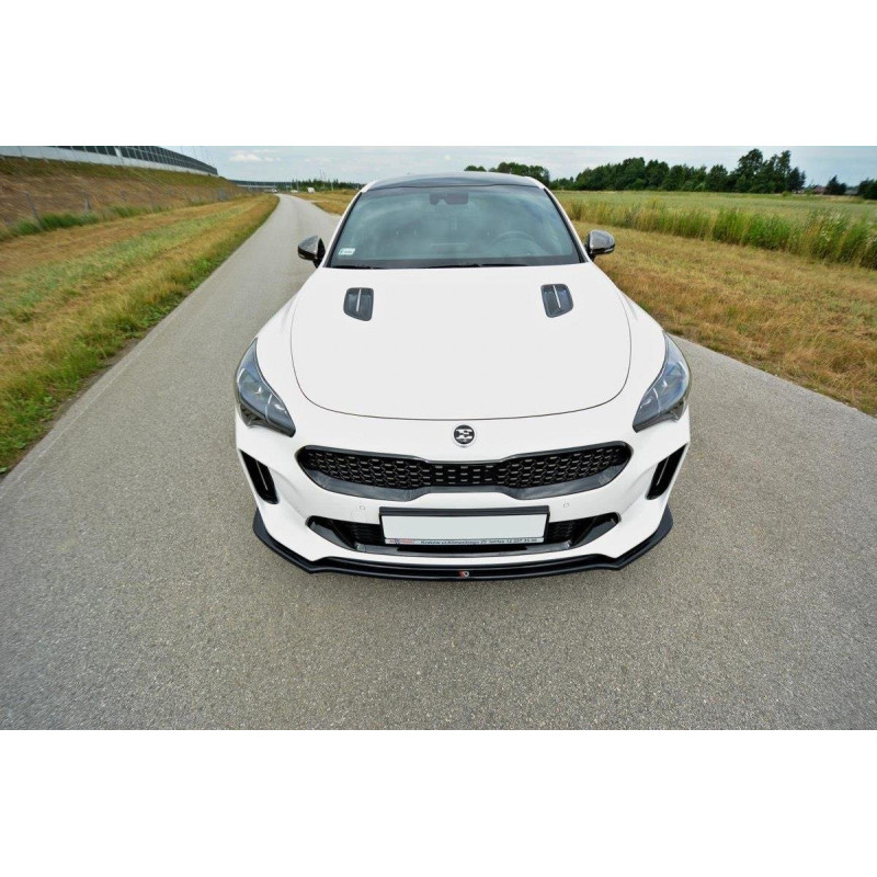 SPLITTER ANTERIORE V.2 Kia Stinger GT / GT-Line / Standard Mk1 (Cod. M-KI-ST-1-GT-FD2G)