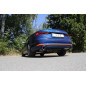 Audi A5 quattro B9 Cabrio Silenziatore posteriore destra/sinistra per 1-tubo einflutig – 1x100 Tip