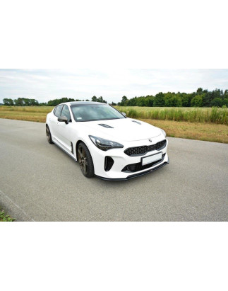 SPLITTER ANTERIORE V.2 Kia Stinger GT / GT-Line / Standard Mk1 (Cod. M-KI-ST-1-GT-FD2G)