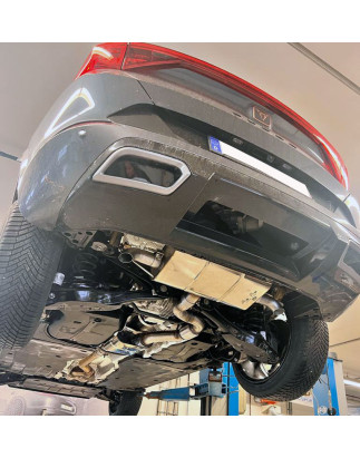 Cupra Formentor KM7 – 4x4 Silenziatore posteriore con uscite destra e sinistra wit (Cod. F-CU10005