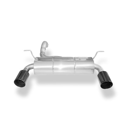 Jeep Wrangler IV – JL Silenziatore posteriore trasversale uscita destra/sinistra – 1x100 Tipo 25