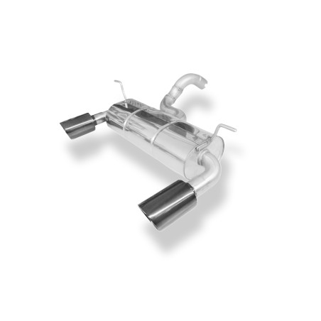 Jeep Wrangler IV – JL Silenziatore posteriore trasversale uscita destra/sinistra – 1x100 Tipo 25