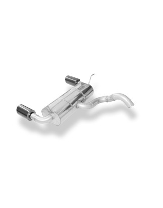 Jeep Wrangler IV – JL Silenziatore posteriore trasversale uscita destra/sinistra – 1x100 Tipo 25