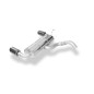 Jeep Wrangler IV – JL Silenziatore posteriore trasversale uscita destra/sinistra – 1x100 Tipo 25