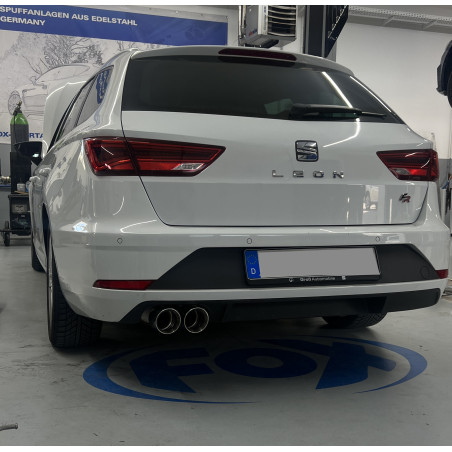 Seat Leon 5F ST – assale posteriore rigido Final & Silenziatore anteriore (Cod. F-SE042291-292-ANL