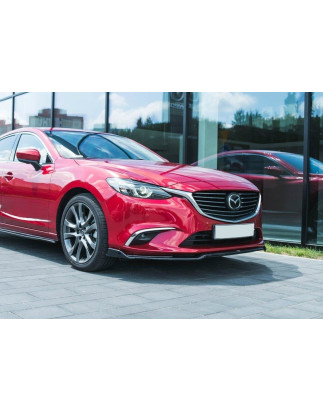 SPLITTER ANTERIORE V.2 Mazda 6 GJ (Mk3) Facelift (Cod. M-MA-6-3F-FD2G)