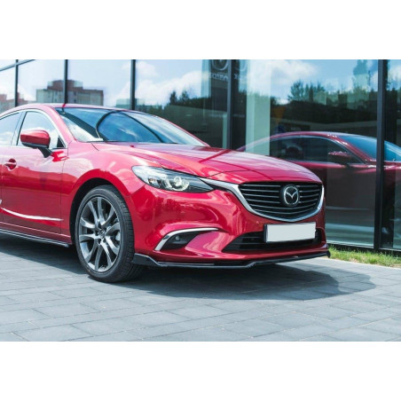 SPLITTER ANTERIORE V.2 Mazda 6 GJ (Mk3) Facelift (Cod. M-MA-6-3F-FD2G)