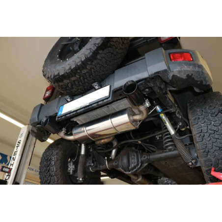 Jeep Wrangler III – JK Silenziatore uscita posteriore destra e sinistra (Cod. F-JE032005-293B)