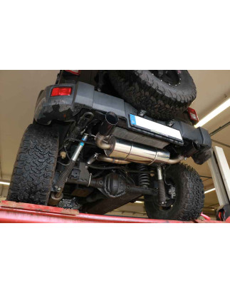 Jeep Wrangler III – JK Silenziatore uscita posteriore destra e sinistra (Cod. F-JE032005-293B)