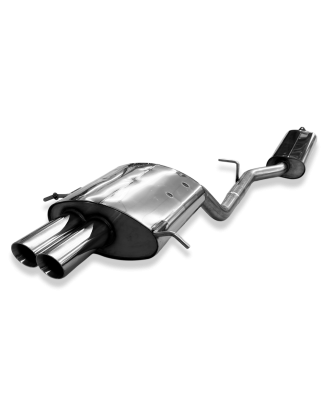 Mercedes C-Klasse Sportcoupe CLC 203 End- e Silenziatore anteriore – 2x76 Tipo 25 (Cod. F-MB031082